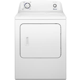 Amana 29 inch 6.5 cu. ft. Electric Dryer with Automatic Dryness Control in White YNED4655EW