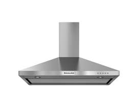 KitchenAid 36 inch 400 CFM Wall Mount Range Hood with 3-speed in Stainless Steel KVWB406DSS