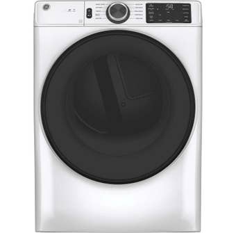 GE 7.8 Cu. Ft. Capacity Dryer with Built-in WIFI in White GFD55ESMNWW