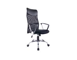 Brassex Meshback Office Chair in Black 1042-7-BLK
