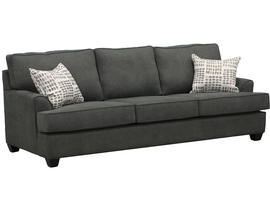 Edgewood Furniture Fabric Sofa in Charcoal C392-38