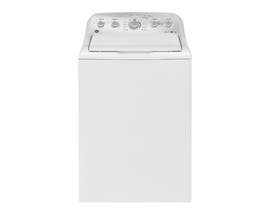 GE 27 inch 4.9 cu. ft. Top Load Washer with SaniFresh Cycle in White GTW490BMRWS