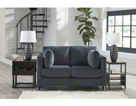 Signature Design by Ashley Kennewick Series Fabric Loveseat in Shadow 1980335