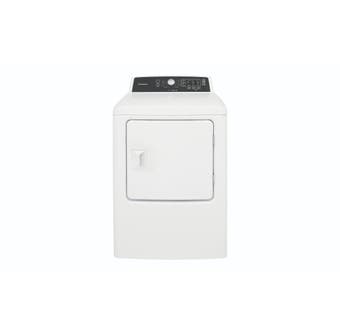 Frigidaire 27 inch 6.7 cu. ft. High Efficiency Electric Dryer in White CFRE4120SW