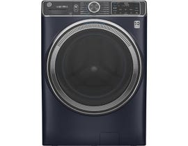 GE 5.8 Cu. Ft. Front-Load Washer with Built-In Wi-Fi in Sapphire Blue GFW850SPNRS