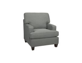 SBF Upholstery Krysta Series Fabric Chair in Dove Grey 4150