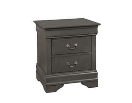 Furniture Casey Series Nightstand in Grey C4934A