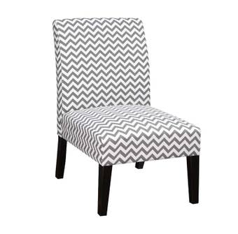 K LIVING Sharon Accent Chair in Grey 608237-GR