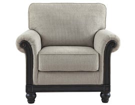 Signature Design by Ashley Benbrook Series Fabric Chair in Ash 7730420