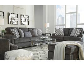Signature Design by Ashley Locklin Collection 3-Piece Fabric Sofa Set in Carbon 95904