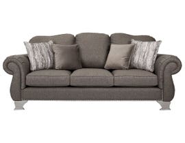 Decor-Rest Fabric Sofa in Maxi Espresso 6933