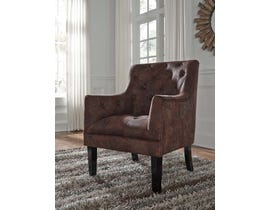 Signature Design by Ashley Drakelle Collection Accent Chair in Mahogany A3000051