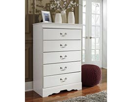 Signature Design by Ashley Bedroom Anarasia Series Chest in White B129