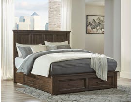 Signature Design by Ashley Johurst Storage Bed in Greyish Brown B762