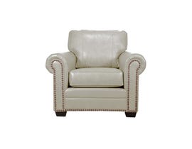SBF Upholstery Leather Chair in Bisque 7557