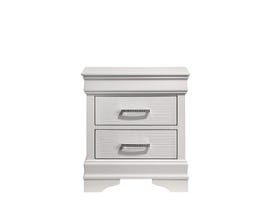 Amalfi Sophie Series Nightstand in White BR2050W-20