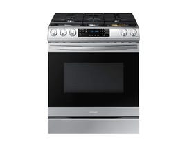 Samsung 30 inch 6.0 cu. ft. Gas Range with True Convection and Air Fry in Stainless Steel NX60T8511SS