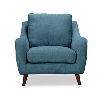 M.A.Z Kitchener Collection Chair in Light Blue 9040LBU-1