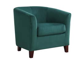 Corcord Fabric Accent Chair in Otto Teal UCC14100