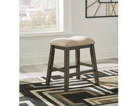 Signature Design by Ashley Rokane Upholstered Stool in Light Brown D397-024