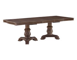 Signature Design by Ashley Charmond Series Dining Room Table in Brown D803D6