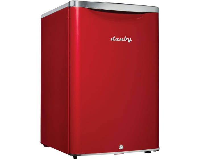 Danby 18 inch 2.6 cu. ft. Compact Refrigerator red DAR026A2LDB