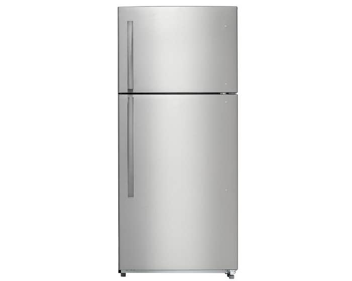 Danby 30 inch 18.1 cu. ft. Apartment Size Refrigerator in Stainless Steel DFF180E2SSDB