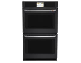 GE Café™ Professional Series 30" Smart Built-In Convection Double Wall Oven in Matte Black CTD90DP3ND1