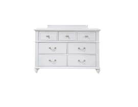 High Society Alana Series Dresser in White AN700DR
