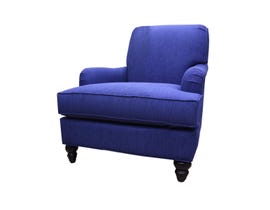 Mercer Series Fabric Chair in Cobalt
