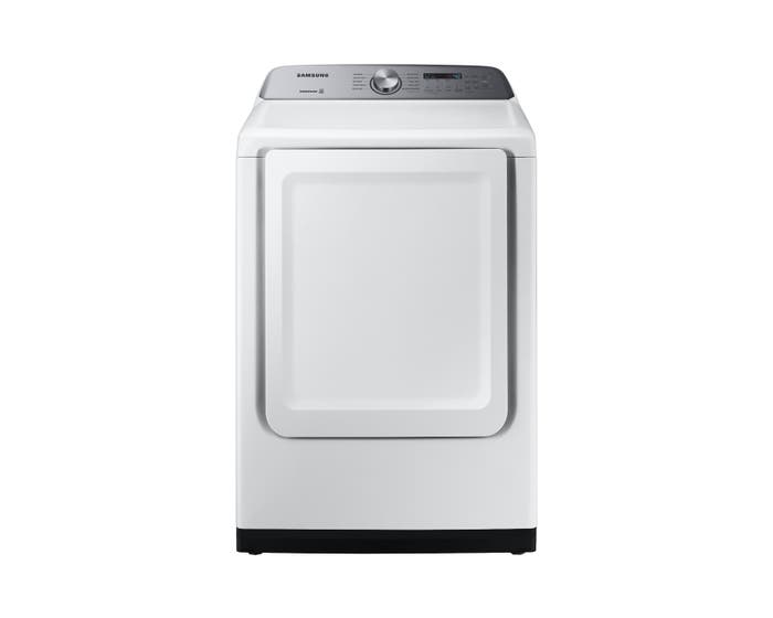 Samsung 27 inch 7.4 cu. ft. Electric Dryer with Sensor Dry in White DVE50T5205W