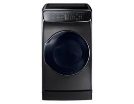 Samsung 27 inch 7.5 cu. ft. Electric Steam Dryer in Black Stainless Steel DVE60M9900V