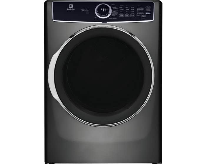 Electrolux Front Load Perfect Steam™ Electric Dryer with Balanced Dry™ and Instant Refresh in Titanium ELFE763CAT