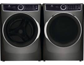 Electrolux Laundry Pair 5.2 Cu.ft. Front Load Washer ELFW7637AT & 8.0 Cu.ft. Front Load Electric Dryer in Titanium ELFE763CAT