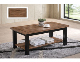 2 Layered Coffee Table in Brown EVE