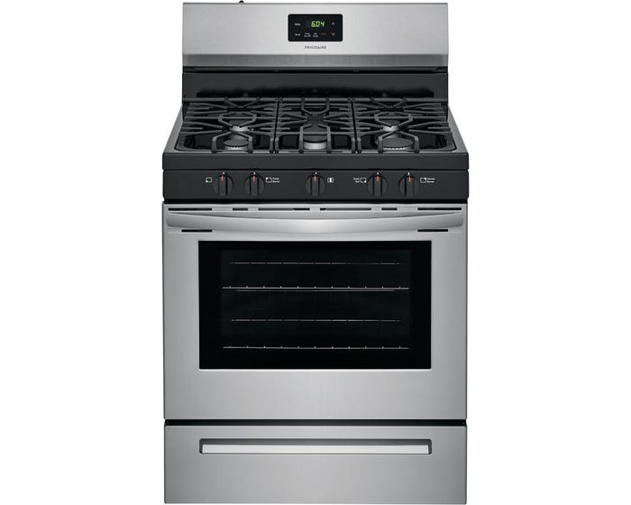 Frigidaire 30 inch 5.0 cu. ft. Gas Range in Stainless Steel FCRG3052AS