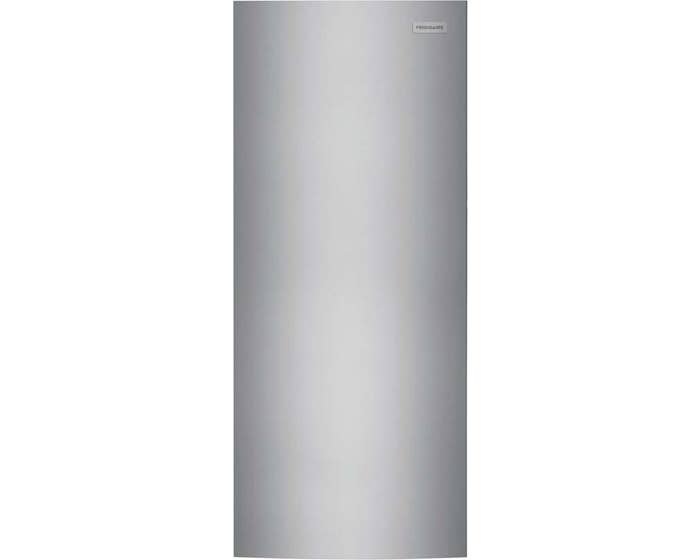 Frigidaire 28 inch 16 cu. ft. Upright Freezer in Brushed Steel FFFU16F2VV