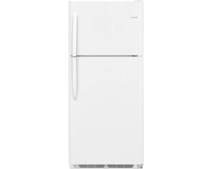 Frigidaire 30 inch 20.4 cu. ft. Top Freezer Refrigerator in White FFTR2021TW