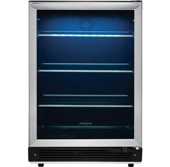 Frigidaire 24 inch 5.3 cu. ft. Built-In Under Counter Beverage Centre in Stainless FGBC5334VS