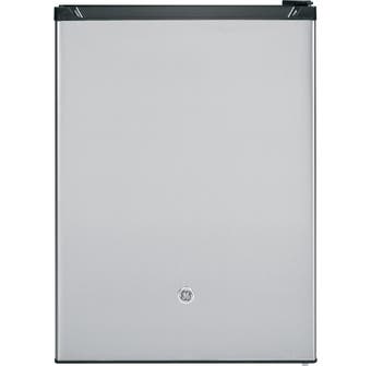 GE Appliances 5.6 cu. ft. Compact Refrigerator in Stainless Steel GCE06GSHSB