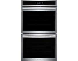 Frigidaire Gallery 30'' Double Electric Wall Oven with Total Convection in Stainless Steel GCWD3067AF