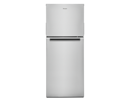 Whirlpool 11.6 Cu. Ft. Counter-Depth Top-Freezer Refrigerator in  Stainless Finish WRT112CZJZ