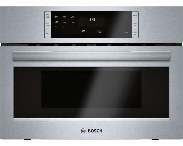 Bosch 500 Series 27 inch 1.6 cu.ft Built-in Microwave Oven in Stainless Steel HMB57152UC
