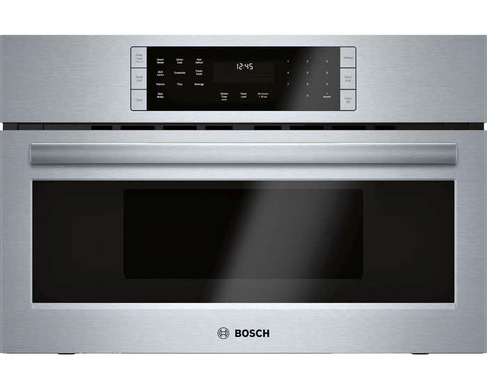 Bosch 800 Series 30 inch 1.6 cu.ft. Built-in Speed Microwave Oven in Stainless Steel HMC80252UC