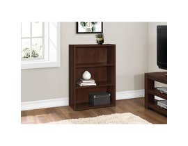 Monarch BOOKCASE  36"H CHERRY WITH 3 SHELVES I 7475