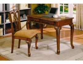 International Furniture World Map Desk & Chair Set in Walnut IF-031