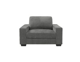 Charlestown Collection Fabric Chair in Grey J0993