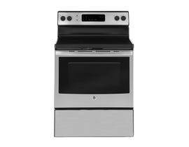 GE 30 inch 5.0 cu. ft. Free Standing Electric Range with Self Clean in Stainless Steel JCB630SKSS
