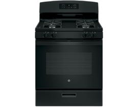 GE Appliances 30 inch 5.0 cu. ft. Free Standing Gas Range in Black JCGBS60DEKBB