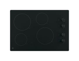 GE 30 inch 4-Element Electric Cooktop in Black JP3030DJBB